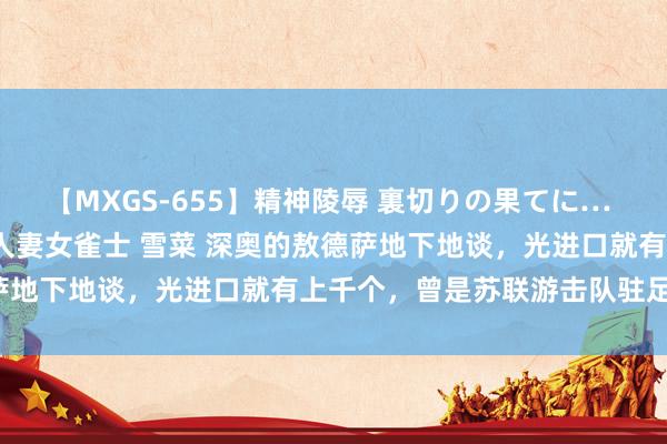 【MXGS-655】精神陵辱 裏切りの果てに… 前編 ～義兄との関係～ 人妻女雀士 雪菜 深奥的敖德萨地下地谈，光进口就有上千个，曾是苏联游击队驻足之地！