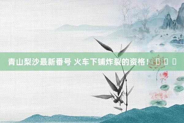 青山梨沙最新番号 火车下铺炸裂的资格！ ​​​