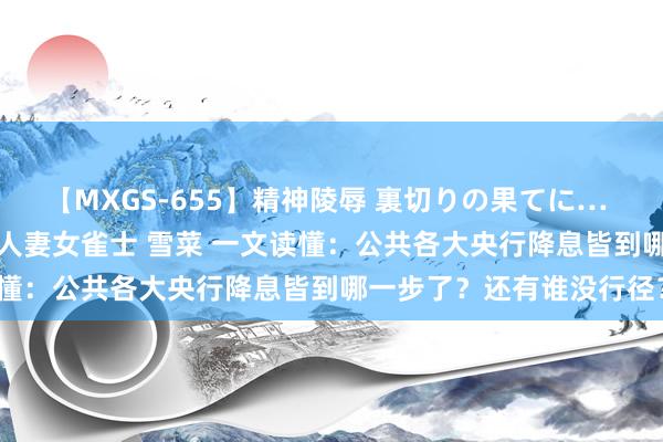 【MXGS-655】精神陵辱 裏切りの果てに… 前編 ～義兄との関係～ 人妻女雀士 雪菜 一文读懂：公共各大央行降息皆到哪一步了？还有谁没行径？