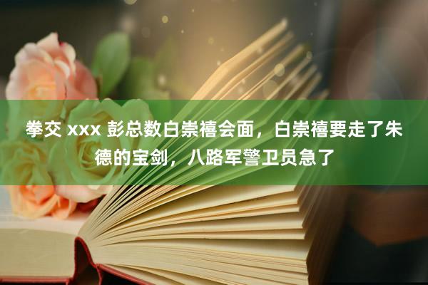 拳交 xxx 彭总数白崇禧会面，白崇禧要走了朱德的宝剑，八路军警卫员急了