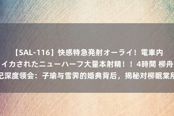 【SAL-116】快感特急発射オーライ！電車内で痴漢集団に気持ちよくイカされたニューハーフ大量本射精！！4時間 柳舟记深度领会：子瑜与雪霁的婚典背后，揭秘对柳眠棠所有这个词的惊东谈主真相